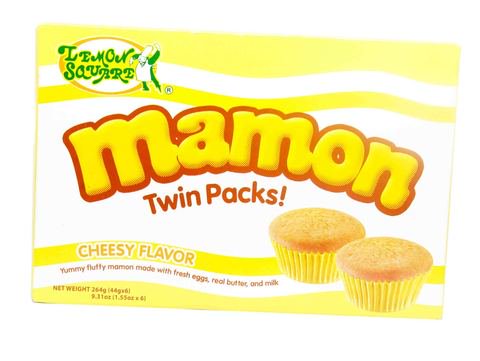 Lemon Square Mamon Twin Packs - Cheesy Flavor 1 pack (44 g x 6 pcs)