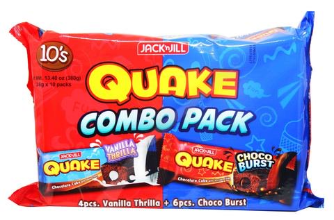 Quake Bars Combo Pack 380 g /pack