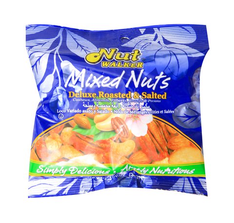 Nutwalker Mixed Nuts Deluxed Roasted &amp; Salted 30 g