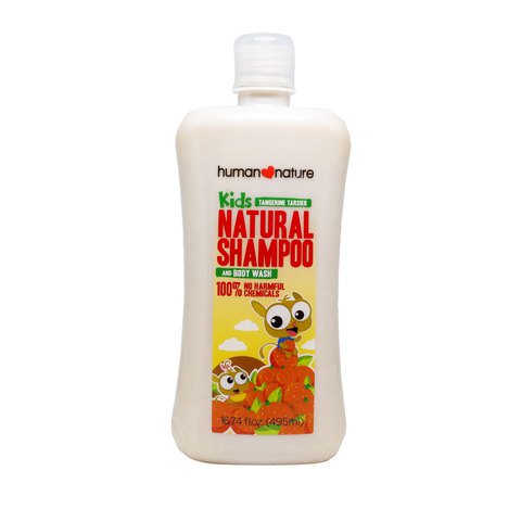 Human Nature Kids Natural Shampoo - Tangerine Tarsier 500 ml