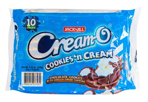 Cream-O Cookies N Cream Chocolate Cookies 27 g (10 pcs)