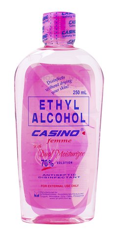 Casino Ethyl Alcohol 70% Solution Dual Moisturizer Femme 250 ml