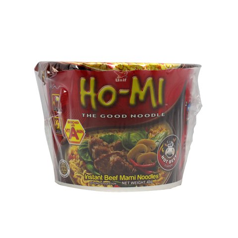 Ho-Mi Econo Bowl Beef Hot Noodles 40 g