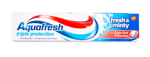 Aquafresh Toothpaste Triple Action Fresh &amp; Minty 100 ml