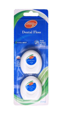 Supersavers Dental Floss 2 pcs /pack