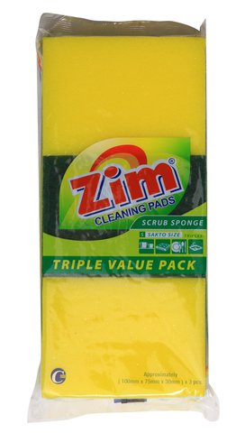 Zim Cleaning Pads Triple Value Pack 1 pack