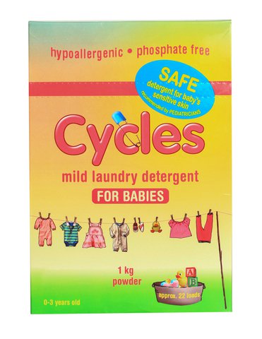 Cycles Mild Laundry Powder Detergent 1 kg