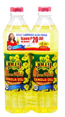 JOLLY Canola Oil Duo Pack 1 l