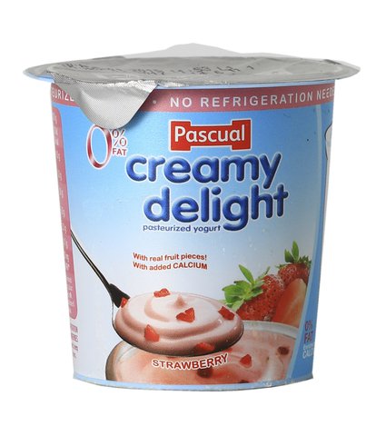 Pascual Creamy Delight Non Fat Yogurt Strawberry 100 g