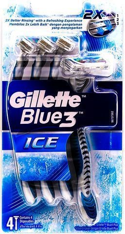 Gillette Razor Blue3 Ice 4 pcs /pack