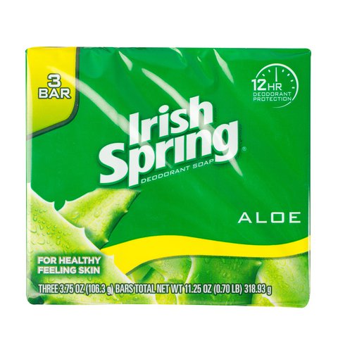 Irish Spring Aloe Body Soap 3 pcs (320 g)