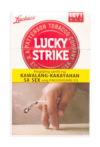 Lucky Strike Original Red Pack Cigarette 1 pack