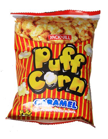 Puff Corn Caramel Flavored Corn Puffs 15 g