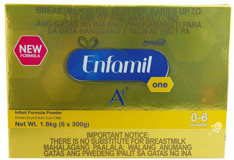 Enfamil A+ One Infant Formula Powder (0-6 Months) 1.8 kg