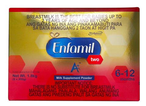 Enfamil A+ Two 6-12 Months Infant Formula Powder 1.8 kg