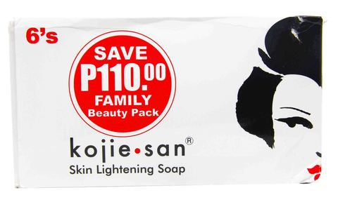 Kojie San Skin Lighting Soap - Family Beauty Pack 6 pcs /pack