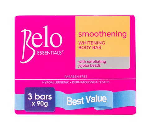 Belo Essential Bar Soap With Exfoliating Jojoba Beads 90 g x 3 pcs