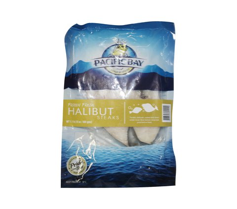 Pacific Bay Halibut Steaks 500 g