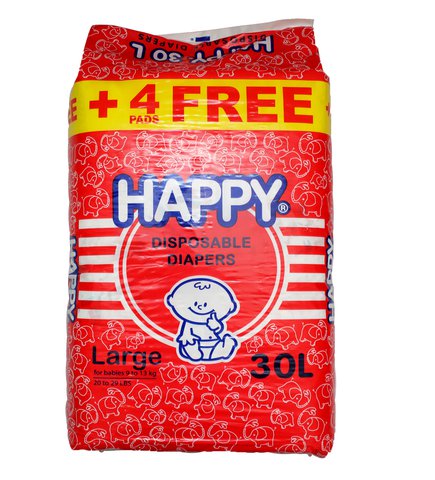 Happy Baby Diaper Large 30 pcs /pack