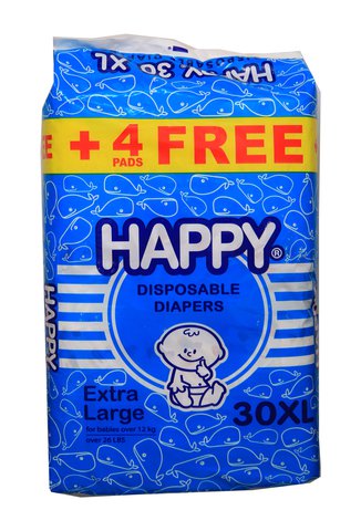 Happy Baby Diapers XL 30 pcs /pack