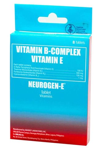 Neurogen-E Vitamin E Tablets 8 pcs/pack