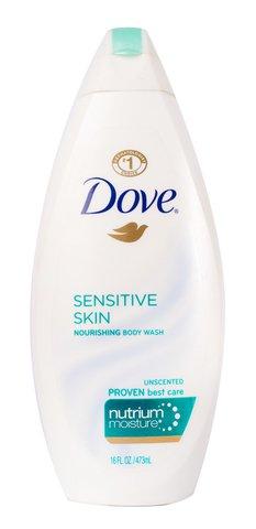Dove Bodywash Sensitive Unsceted 473 ml