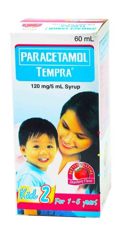 Tempra Syrup Strawberry Kid 2 (For 1-5 Years) 60 ml