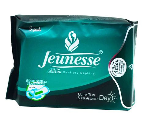Jeunesse Anion Ultra Day With Wings Sanitary Napkins 8 pcs / pack