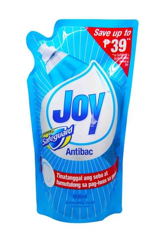 Joy Dishwashing LiquidAntibac Safeguard 600 ml