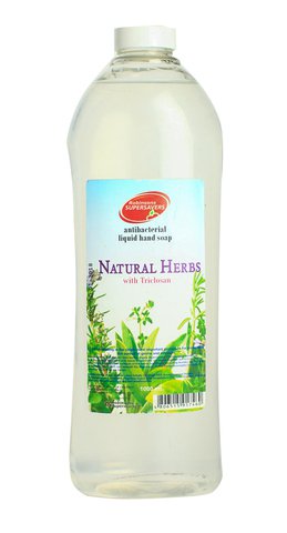 Supersavers Hand Soap Natural Herbs 1 l