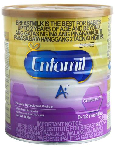Enfamil A+ Gentlease Infant Formula Powder (0-12 Months) 900 g