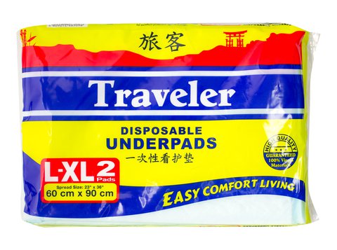 Traveler Underpad L-XL 2 pcs /pack