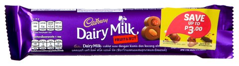 Cadbury Dairy Milk Fruit &amp; Nut 30 g