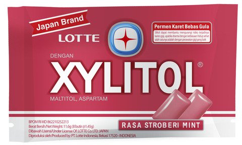 Lotte Xylitol Strawberry Bottle 11.6 g