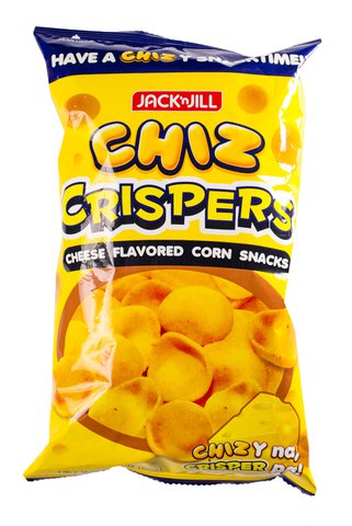 Chiz Crispers Cheese Flavored Corn Snacks 60 g