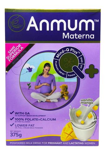 Anmum Materna Powdered Milk Drink - Vanilla Mango 375 g