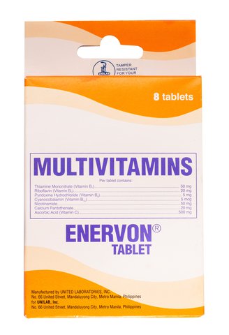 Enervon Multivitamins Tablet 8 pcs / pack