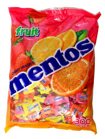 Mentos Fruit Mix Chewies 300 pcs