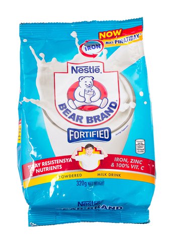 Bear Brand Fortified Powdered Milk Drink With Iron 320 g