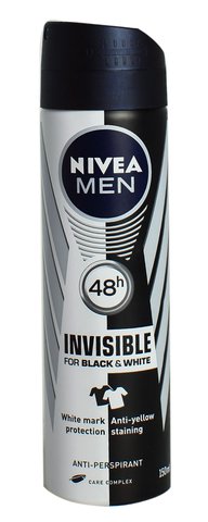 Nivea Deo Spray Men Black &amp; White 150 ml