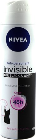 Nivea Deo Spray Black &amp; White 150 ml