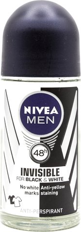 Nivea Deo Roll Black &amp; White Men 50 ml