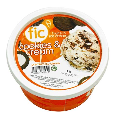 Fic Premium Cookies N Cream 1.5 l