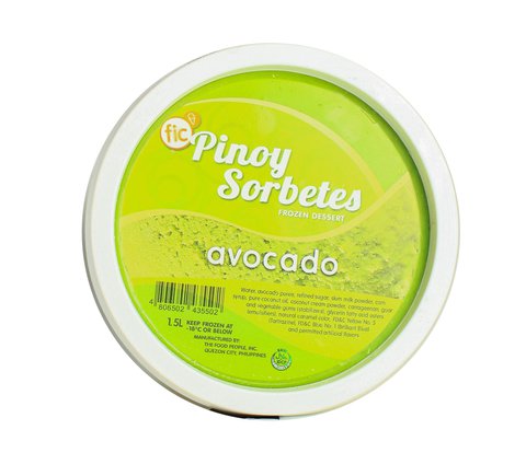 fic Fruits in Ice Cream Pinoy Corbetes Avocado Ice Cream 1.5 l