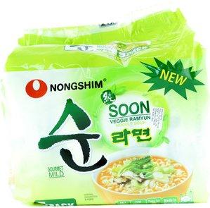 Nongshim Veggie Soon Noodle Multipack