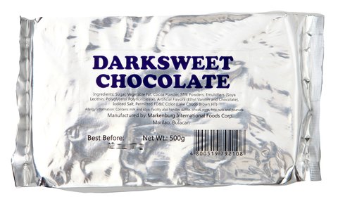 Memer Dark Sweet Chocolate Block 500 g