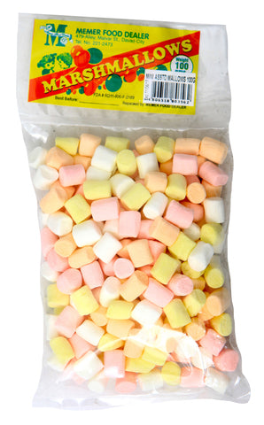 Memer Medsized Assorted Mallow 100 g