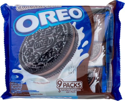 Oreo Chocolate Creme 1 pack (9 pcs x 29.4 g)