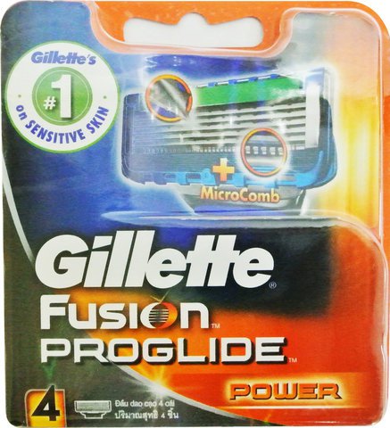 Gillette Fusion Power Cartridge 4 pcs /pack