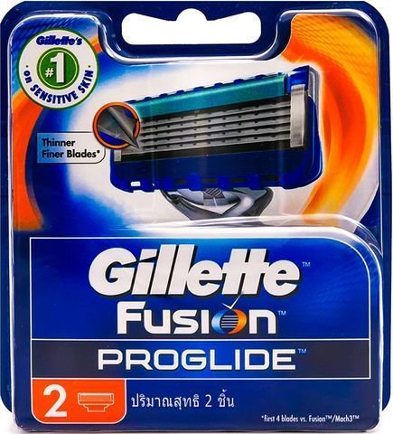 Gillette Fusion Cart 2 pcs /pack